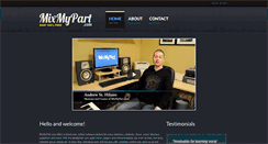 Desktop Screenshot of mixmypart.com